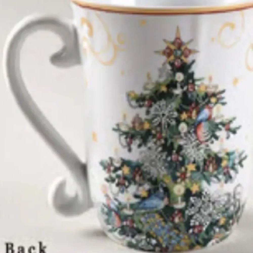 Williams Sonoma Twas the Night Before Christmas, Santa Is Coming to Town Mug